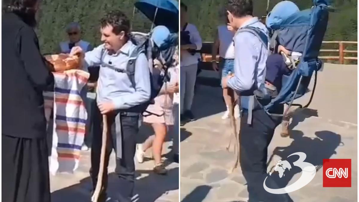 Nicusr Dan pelerinaj la manastirea Arsenie Boca
