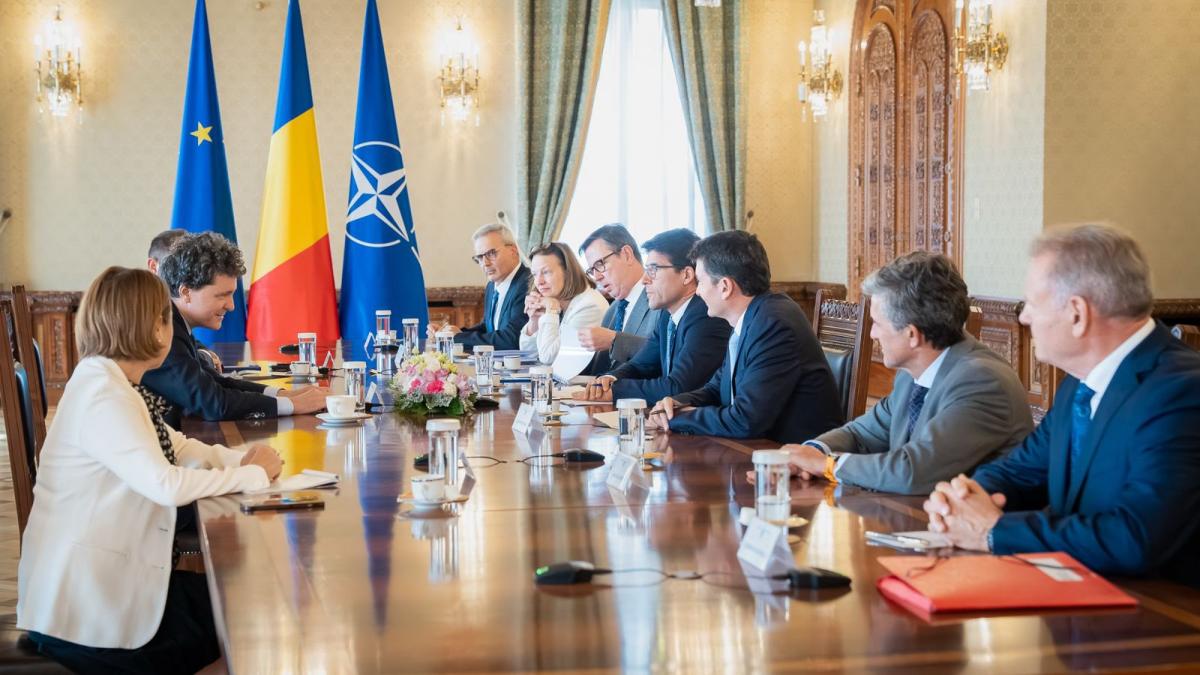 Nicusaor Dan a avut intalniri cu ambasadorii la Cotroceni