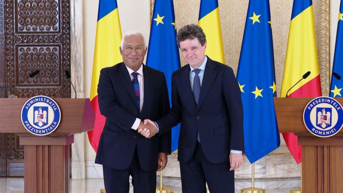 Nicuser Dan si Antonio Costa au discutat despre securitatea Marii Negre