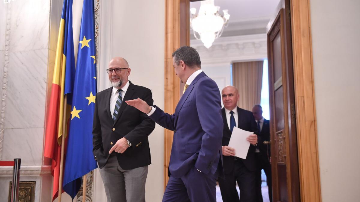 Surse Discutiile lui Nicusor Dan cu Bolojan Grindeanu si Kelemen