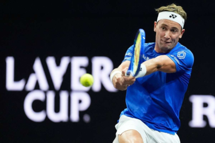 Tennis Tracker Casper Ruud deschide calea pentru Europa la Laver Cup