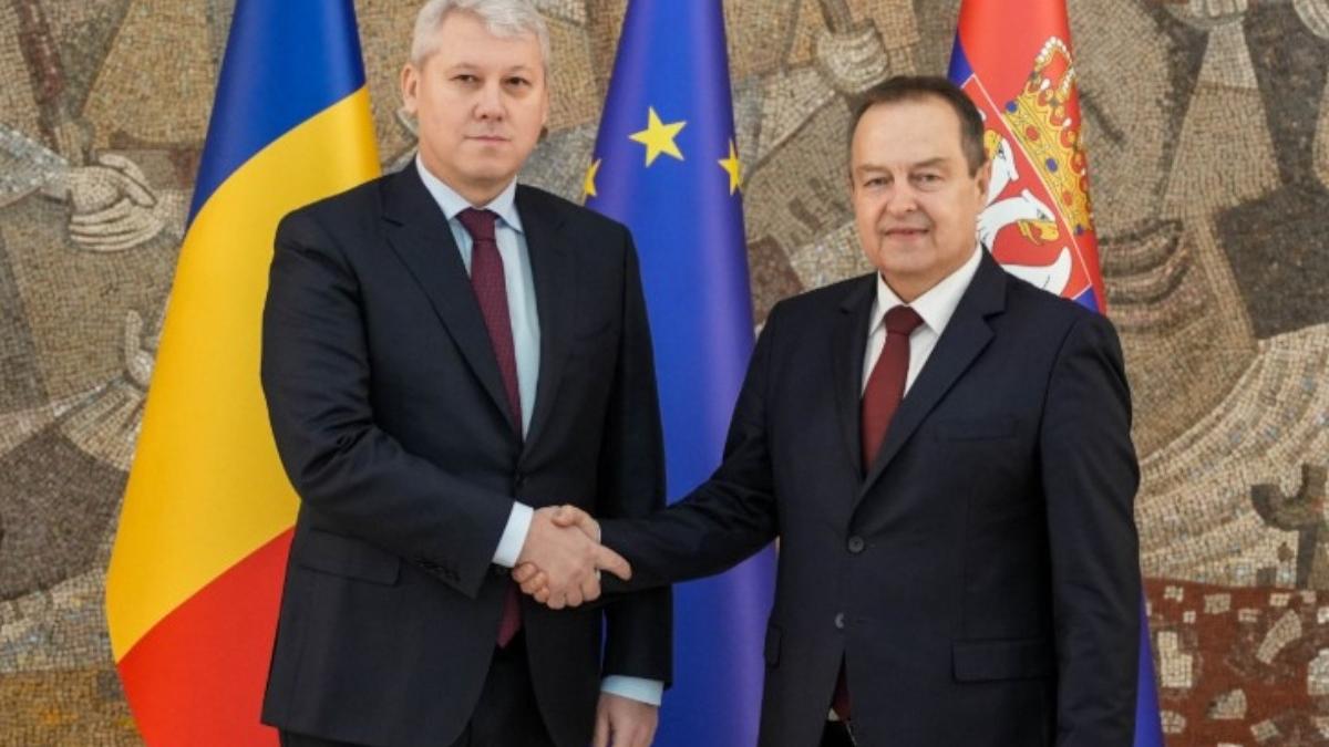 Catalin Predoiu a discutat cu ministrul de Interne sarbeste