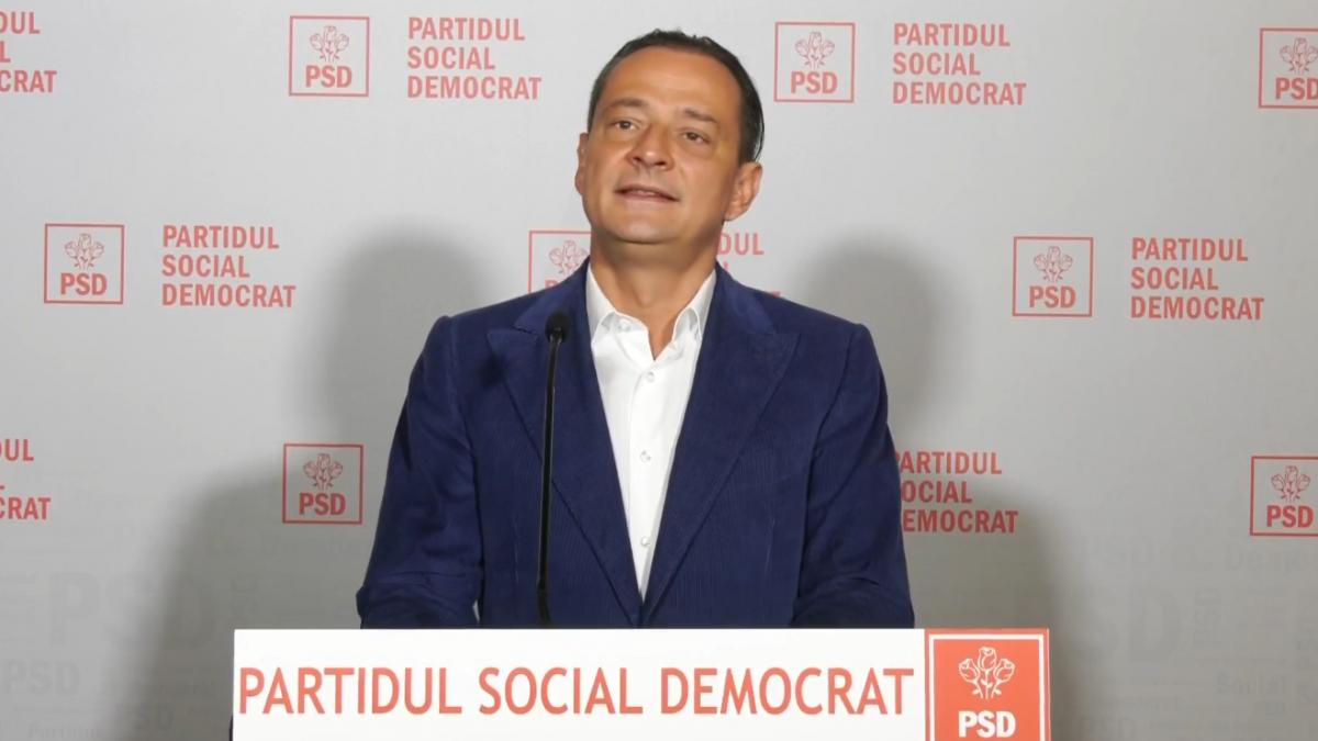 Daniel Baluta candidatul PSD pentru Primaria Bucuresti