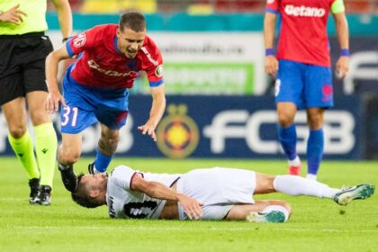 FCSB lovita de ghinion Accidentare pentru un jucator