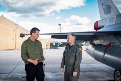 Mosanu Noua escadrila F 16 in misiunea NATO