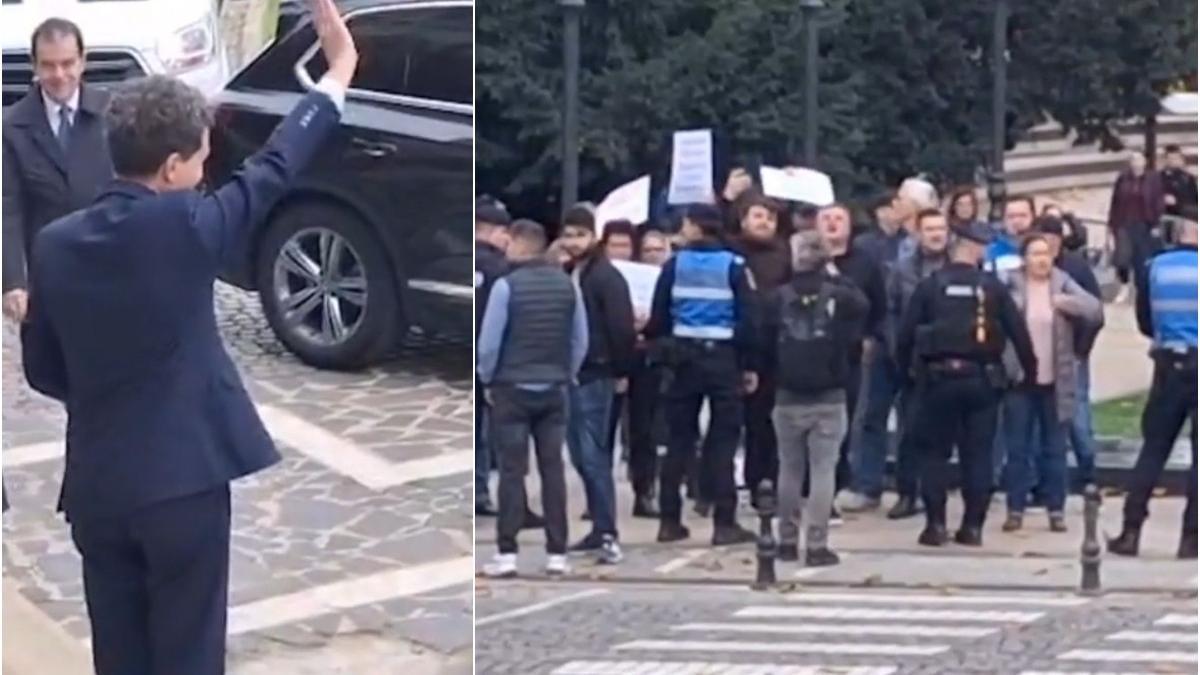 Nicuser Dan a zambit si a salutat huiduitorii