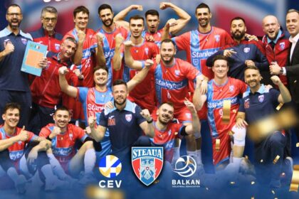 Steaua a castigat Cupa Balcanica la volei