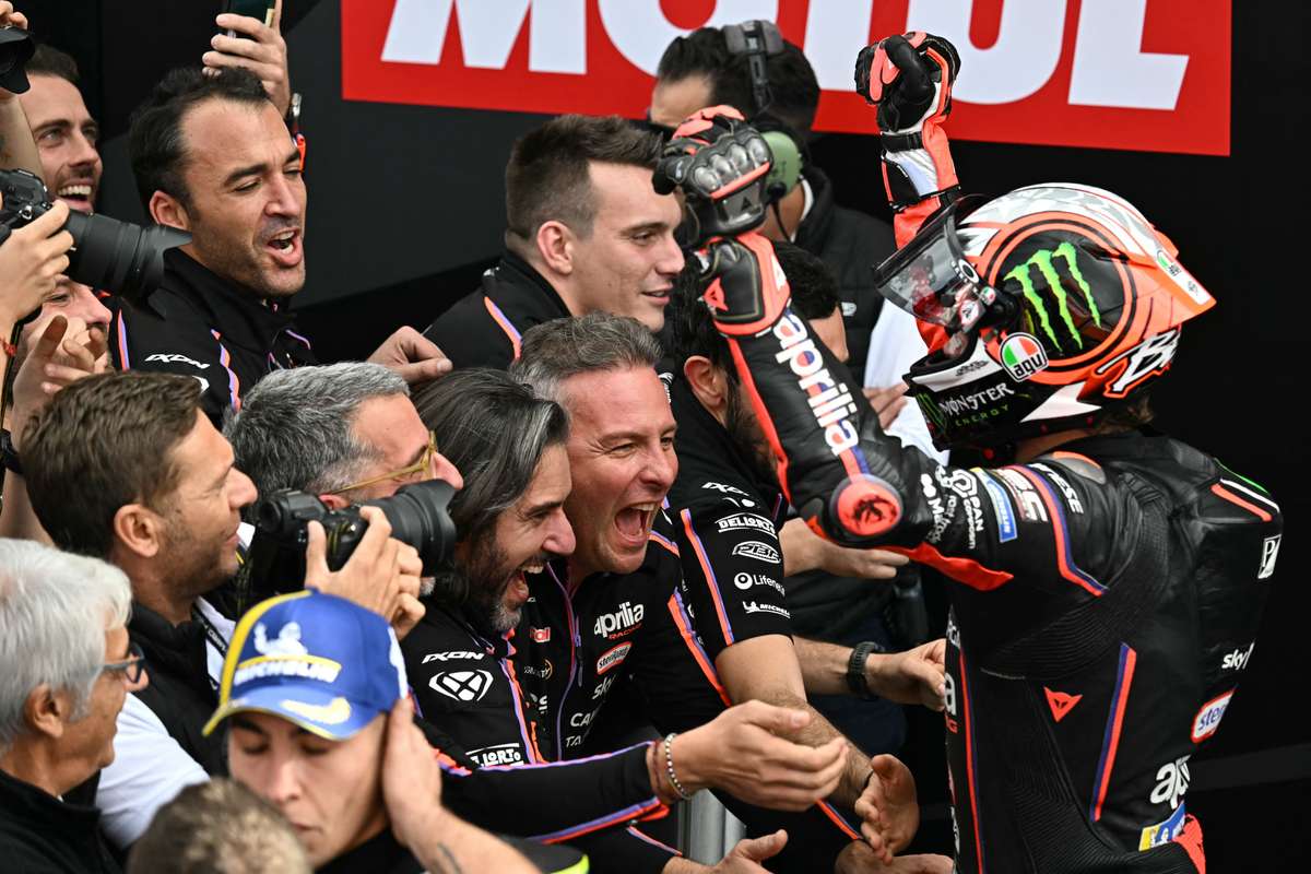Bezzecchi castiga Marele Premiu al Valenciei pentru Aprilia