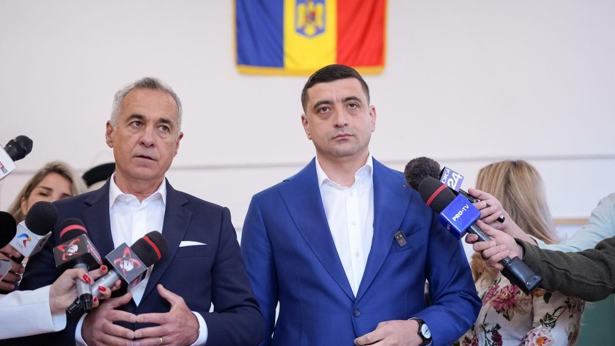 Calin Georgescu si George Simion vin din nou la Alba Iulia