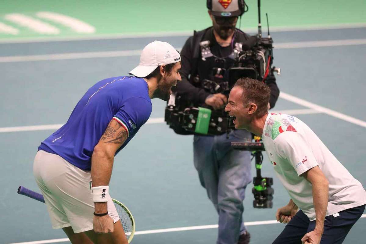 Finala Cupei Davis Berrettini aduce punctul pentru Italia
