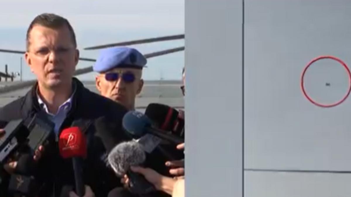 Ministrul Ionut Moteanu O drona gasita in Vaslui pilotii n au tras