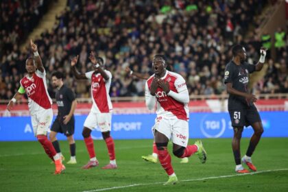 Monaco invinge PSG la limita cu un om in minus