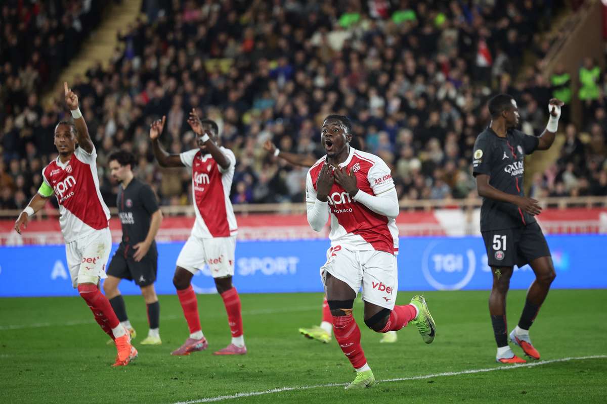 Monaco invinge PSG la limita cu un om in minus
