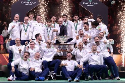 Premiul jucatorilor italieni pentru castigarea Cupei Davis