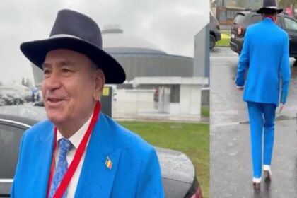 Primar PSD imbracat in haine texane la Congres