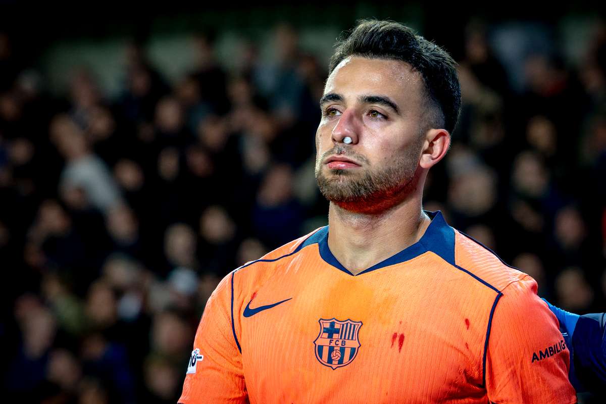 Problemele de aprare ale Barcelonei se agraveaza fundasul si a fracturat nasul