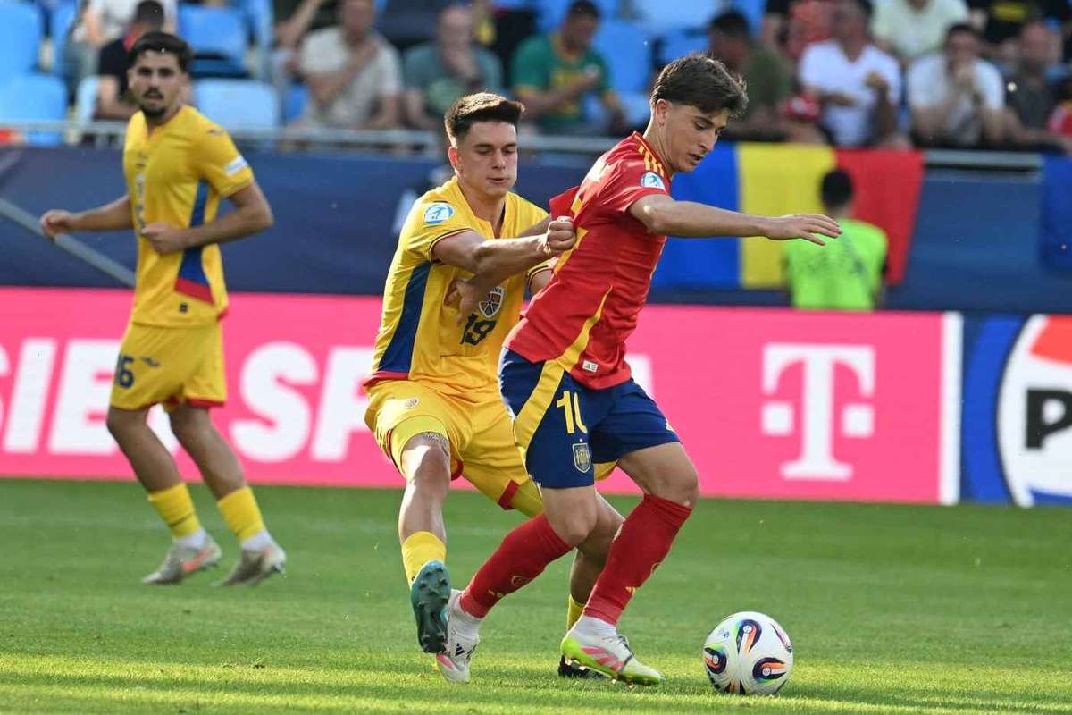 Spania prea puternica pentru Romania la Euro U21