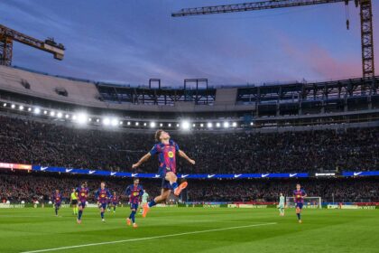 VIDEO Revenirea Barcelonei pe Camp Nou din tribuna