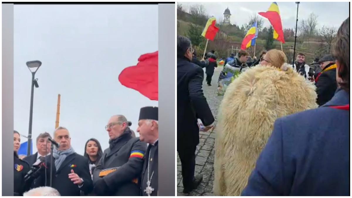 Calin Georgescu a venit cu un condamnat la Alba Iulia