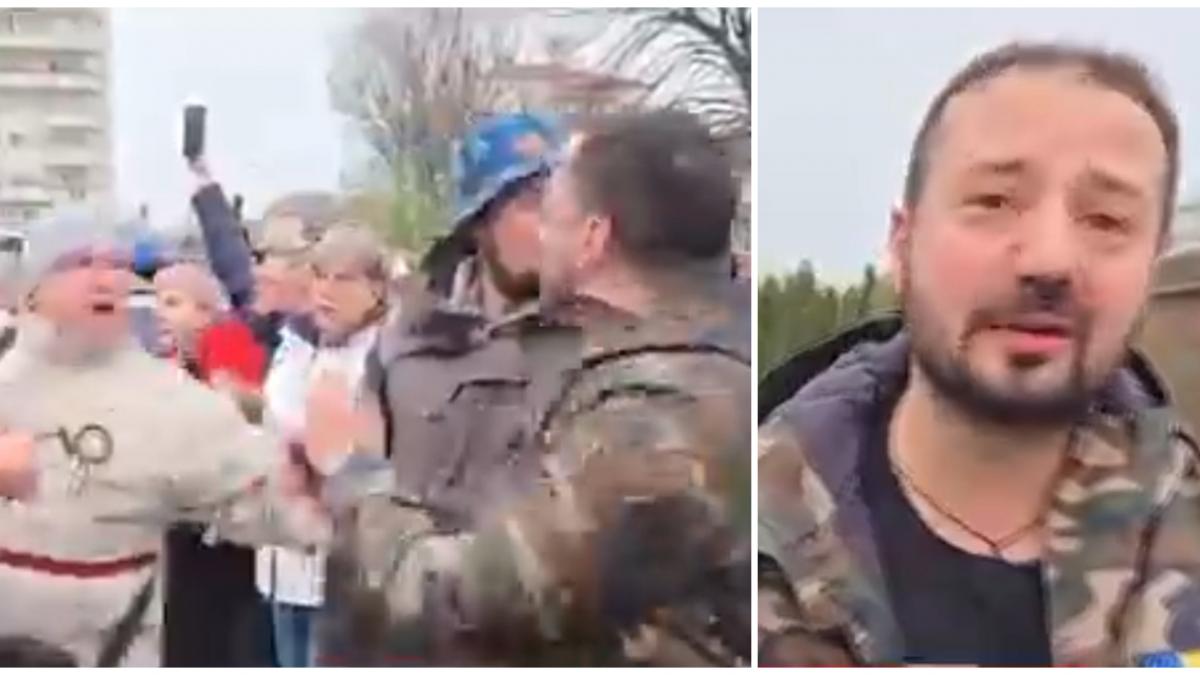 Incident la mitingul lui Calin Georgescu Alba Iulia Mars la Moscova