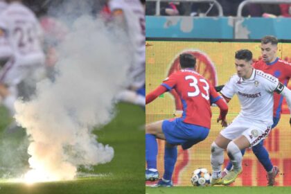 Derby ul FCSB Rapid a avut repercusiuni grave Amendi pentru incidente si suspendarea meciului