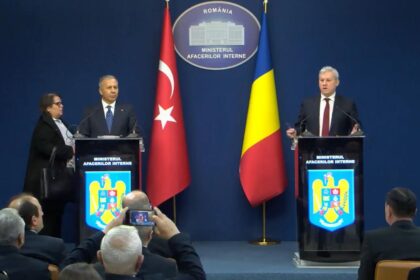 Prima vizita a unui ministru turc de interne dupa 10 ani