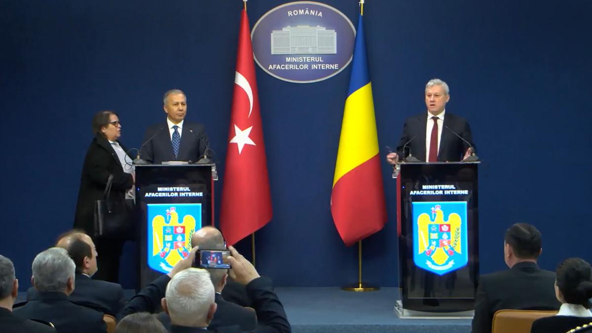 Prima vizita a unui ministru turc de interne dupa 10 ani