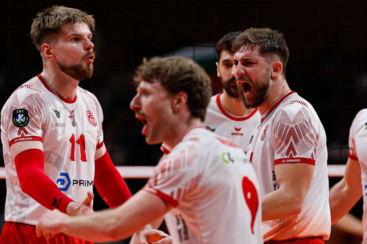 Victorie categorica pentru CS Dinamo Bucuresti in prima mansa a optimilor de finala ale Cupei CEV
