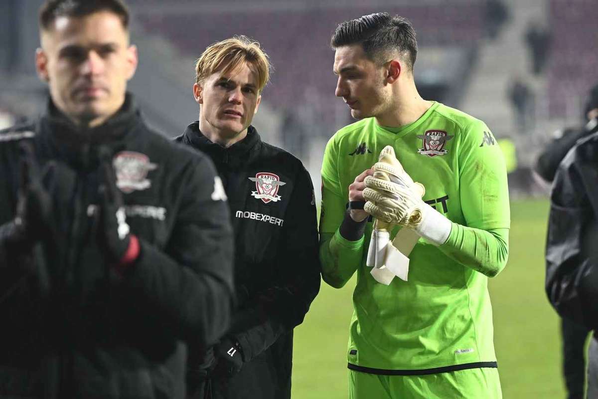 A jucat doar 30 de minute cu Farul si s a accidentat Rapid iasi pierde portarul inainte de meciul cu Dinamo