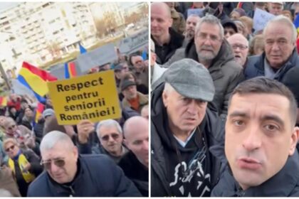 AUR a strans sute de oameni in strada la Ploiesti George Simion alaturi de ei Romania reala