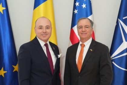 Andrei Muraru intalnire oficiala cu Ambasadorul SUA numit in Romania Relatia bilaterala