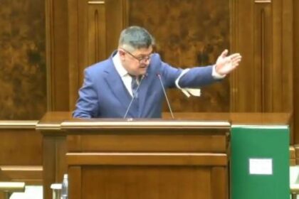 Daca nu l eliminati din sala o voi face eu Scandal in plenul Senatului Ninel Peia a incercat sa starnesca o altercatie cu un deputat USR