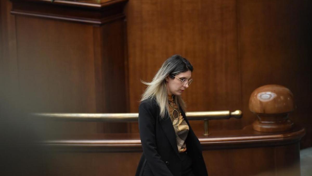Diana Buzoianu dupa ce a solicitat excluderea din Senat in timpul dezbaterii motiunilor Arata