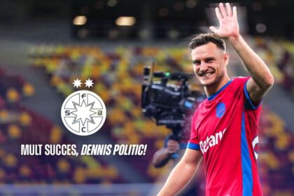 FCSB l a imprumutat pe Dennis Politic la Hermannstadt