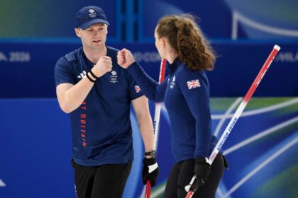 Milano Cortina Marea Britanie prima echipa calificata in semifinalele competitiei de dublu mixt de la Milano