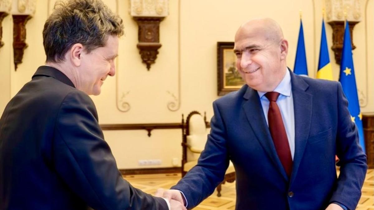 Nicuser Dan s a intalnit la Cotroceni cu Ilie Bolojan pentru a discuta despre vizita premierului la