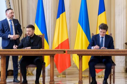 Ce contine parteneriatul strategic Romania Ucraina Documentele semnate de Nicusor Dan si Volodimir