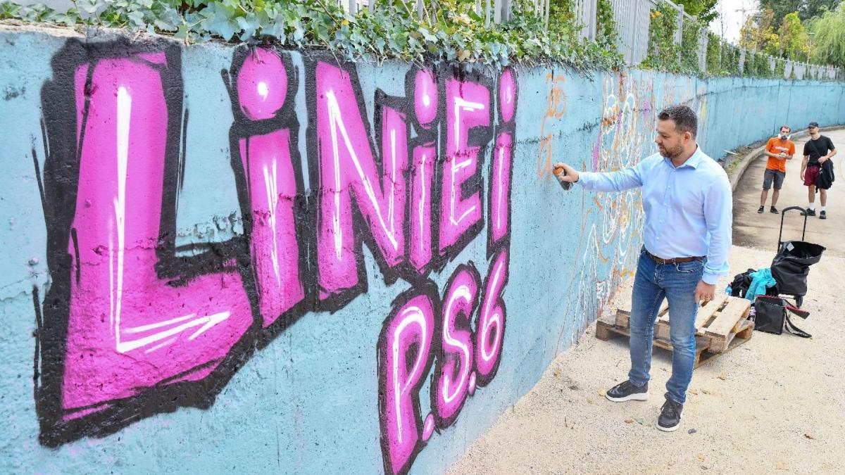 Ciprian Ciucu Ii invit pe artistii de graffiti sa identificam locuri unde sa se poata exprima nu