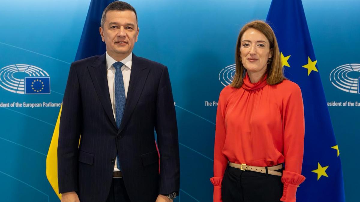Grindeanu a exprimat nemulumiri fa de Coaliie la Bruxelles n faa Robertei Metsola i a fcut acuzaii