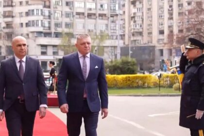 Ilie Bolojan l a primit pe Robert Fico la Palatul Victoria Premierul slovac a avut intalniri si cu