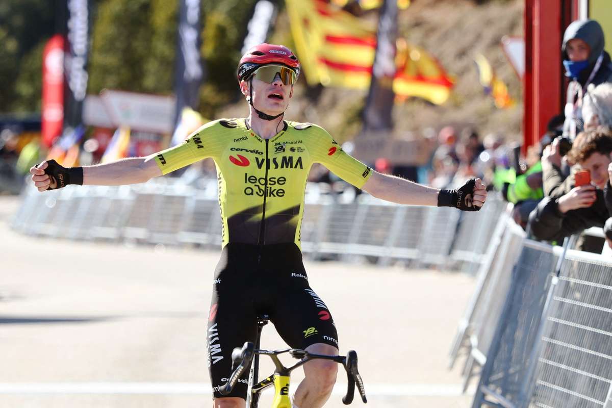 Jonas Vingegaard invingator al etapei a cincea din Turul Cataloniei