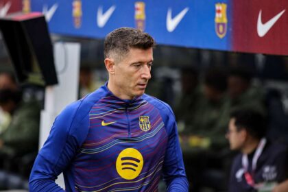 Lewandowski se antreneaza cu masca de protectie si ar putea reveni in partida cu Athletic Bilbao