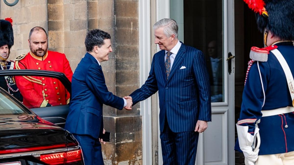 Nicusor Dan a fost primit la Bruxelles de Regele Belgiei Ce teme au discutat cei doi