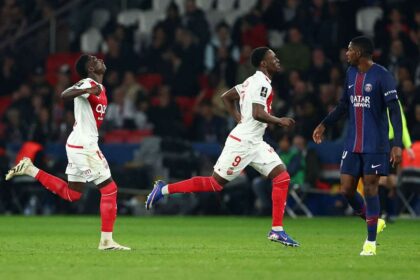 PSG surprinsa acasa de Monaco Lupta pentru titlu in Ligue 1 devine mai difficila