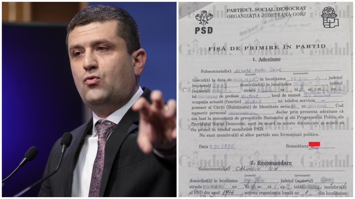 Radu Miruta este membru PSD din 2005 Ministrul USR sustine ca a semnatt cateva documente doar pentru a