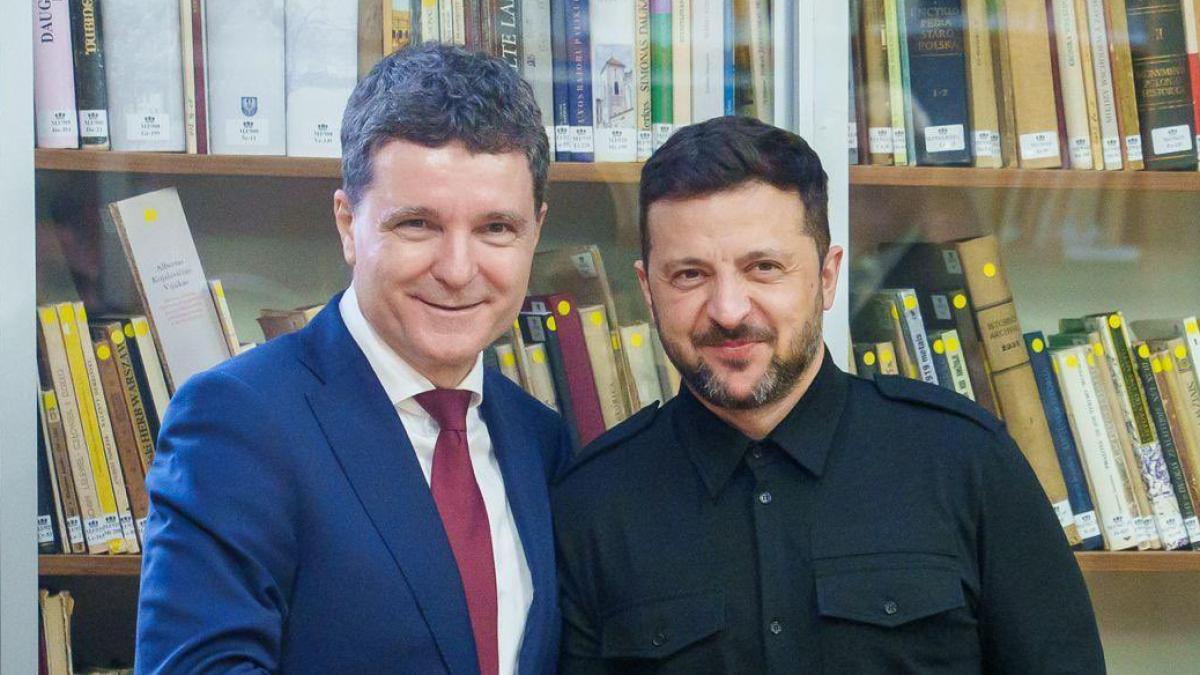 Volodimir Zelenski va veni in Romania Nicusor Dan il va primi la Palatul Cotroceni