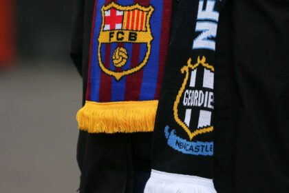 peregrinarile unui fan al barcelonei a ajuns pe stadionul st james park dar nu in newcastle