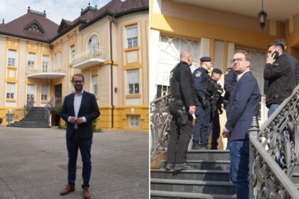 Dominic Fritz a intrat cu jandarmii intr o vila din Timis oara ocupata ilegal de clanul Momita vila