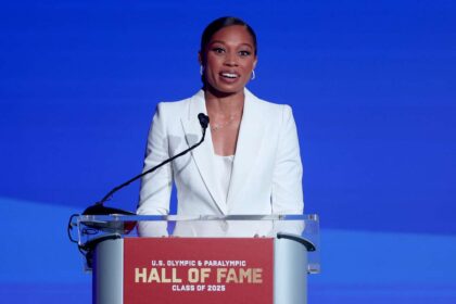 Legenda sprintului la 200 m Allyson Felix planuieste sa revina la Jocurile Olimpice de la Los Angeles