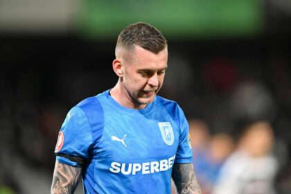 Alexandru Cicaldau in lacrimi dupa ce Universitatea Craiova a castigat titlul